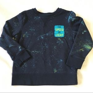 Cat & Jack speed of light navy sweatshirt navy